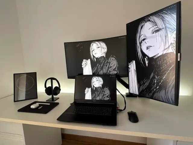 My black and white setup as an engineer
