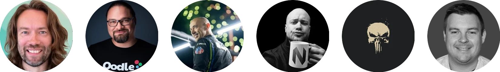 DHH, Ryan Hughes, Tobi Lütke, Bjarne Øverli, HANCORE ir Spencer Bull